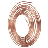 25ft 3/16 Steel Copper Brake Line Tubing Kit Pipe Wire Coil Fitting Nut Joiner