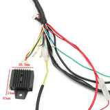 50cc 70cc 110cc 125cc Wiring Loom Harness Coil Kit Switch Quad Dirt Bike Motor