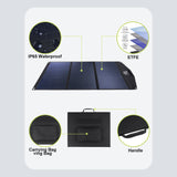 iMars SP-B150 150W 19V Solar Sun Panel Power Outdoor Waterproof Battery Charger