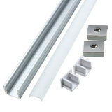 30cm 50cm XH-U3 U Style Aluminum Channel Holder For LED Strip Light Bar Lamp