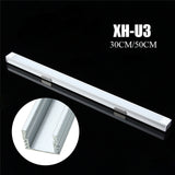 30cm 50cm XH-U3 U Style Aluminum Channel Holder For LED Strip Light Bar Lamp