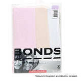 3 Pack Bonds Girls Kids Pink White Teena Undergarments Cotton Singlet Tank Top UYG43W