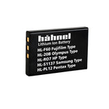 Hahnel NP-60 1250mAh 3.7V HL-F60 Battery for Fujifilm Digital Camera