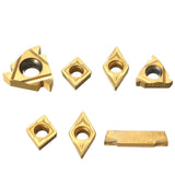 7pcs 12mm Wrench Lathe Boring Bar Turning Tool Holder Set with Carbide Inserts