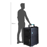 HPRC 2800W Wheeled Hard Resin Camera Case Waterproof Lightweight Bag