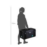 HPRC 4300 Hard Resin Case Waterproof Lightweight Camera Tool Carry Bag