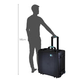 HPRC 4600W Wheeled Hard Resin Case Waterproof Lightweight Camera Tool Carry Bag