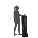 HPRC 6400W Wheeled Hard Resin Case Waterproof Lightweight Camera Bag with Wheels