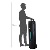 HPRC 6400W Wheeled Hard Resin Case Waterproof Lightweight Camera Bag with Wheels