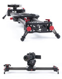 iFootage Shark Slider S1 Bundle Carbon Fiber Rail Tube Track Stabilizer Flywheel