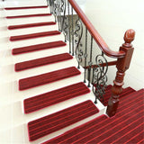 Non Slip Skid Self Adhesive Stair Tread Carpet Staircase Step Mat Rug Cover Pad