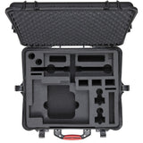 HPRC 2700W Wheeled Hard Case Foam Waterproof Carry Bag for DJI Ronin-M Black