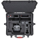 HPRC 2700W Wheeled Hard Case Foam Waterproof Carry Bag for DJI Ronin-M Black