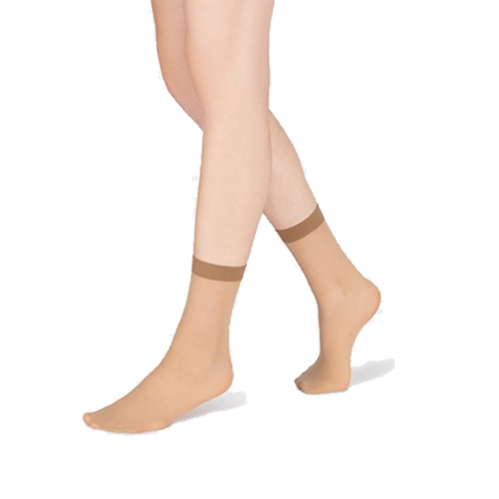 2 Pack RazzaMatazz Sheer Anklet 15 Denier Women Pantyhose Stockings So