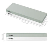 240/800+1000/6000 Dual Whetstone Set Knife Sharpening Water Stone Wet Sharpener with Non-Slip Stand Holder