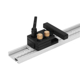 Aluminum Alloy T-track T-slot Miter Bar Woodworking Jig Stop Tools 400-1220mm