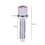 M12x1.5 17mm Alloy Wheel Spacer Bolt Long Thread Screw For Mercedes CLK 92 - 09
