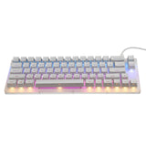 GamaKay K66 Mechanical Gaming Wired Keyboard Keypad Switch Rainbow RGB Backlit