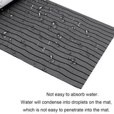 240cm x 90cm x 6mm Marine Boat Flooring Faux EVA Foam Boat Decking Sheet Grey
