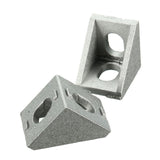 Aluminium L Shape Right Angle Brace Corner Joint Bracket Furniture Fitting Shelf