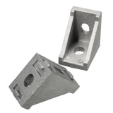 Aluminium L Shape Right Angle Brace Corner Joint Bracket Furniture Fitting Shelf