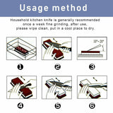 240/800+1000/4000 Dual Whetstone Set Knife Sharpening Water Stone Wet Sharpener with Non-Slip Stand Holder