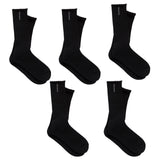 Bonds Explorer 5 Pair Socks Original Mens Crew Above Ankle Thick Work Winter Wool Black Bulk BLK SYNX2N