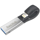 SanDisk IXpand 128GB Flash USB 3.0 Thumb Drive Memory Stick for iPhone and iPad