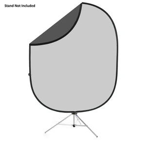 Savage Folding Dark/Light Gray Grey Collapsible Backdrop Photography Background