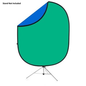 Savage Folding Chroma Green Blue Collapsible Backdrop Photography Background