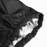 Black Full Car Cover Sedan Waterproof Rain Dust UV Hail Heavy Duty Protection