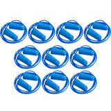 10 Pair Portwest Detectable Disposable Corded PU Soft Foam Ear Plugs Bulk Anti Noise Reduction Cancelling for Work Sleeping Blue with String EP30