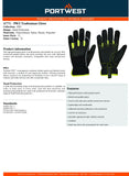 4x Portwest PW3 Level B Cut Resistant Proof Tradesman Safety Work Gloves Bulk