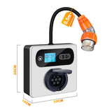 ISIGMA 22KW V1 EV Wallbox Charger APP WIFI Bluetooth 8-32A 3Phase Type 2 Charging Station