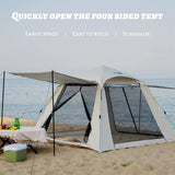 Xmund 2-4 Person Automatic Instant Pop Up Outdoor Camping Waterproof Tent Hiking