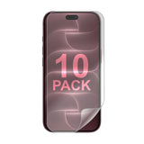 10 Pack Soft PET Film Screen Protector Guard for Apple iPhone 18 PRO Front Bulk