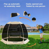 Xmund 8 Person Family Dome Automatic Instant Pop Up Camping Tent Hiking Outdoor