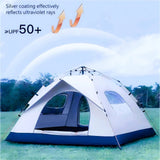 Xmund 2-4 Person Automatic Instant Pop Up Outdoor Dome Camping Tent Waterproof