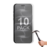 10 Pack Tempered Glass Screen Protector Guard for Apple iPhone 18 PRO MAX Bulk