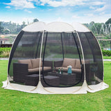 Xmund 8 Person Family Dome Automatic Instant Pop Up Camping Tent Hiking Outdoor