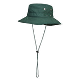 2x Portwest Sun Protection Cotton Adjustable Unisex Wide Brim Hat Neck Flap Bulk Green