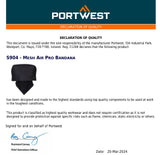 Portwest S904 MeshAir Pro Bandana Chef Cooking Hat Cap Cooling Adjustable Durag Mens Womens Unisex