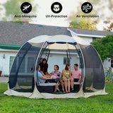 Xmund 8 Person Family Dome Automatic Instant Pop Up Camping Tent Hiking Outdoor