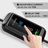 ISIGMA 5m 3.3KW 6-15A Adjustable Type 2 Portable Electric Car EV Charger Charging Cable