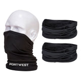 3x Portwest Cooling 360 Multiway Scarf Stretch Breathable Lightweight Mask Gaiter Bulk