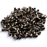 1000pcs 2mm Antique Bronze Jewellery Crimps Tube Beads Findings Earrings Making Kit Bulk