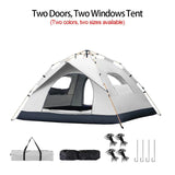 Xmund 2-4 Person Automatic Instant Pop Up Outdoor Dome Camping Tent Waterproof