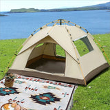 Xmund 2-4 Person Automatic Instant Pop Up Outdoor Dome Camping Tent Waterproof