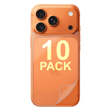 10 Pack Soft PET Film Screen Protector Guard for Apple iPhone 17 PRO BACK Bulk
