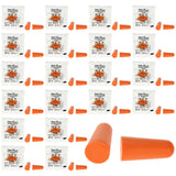 Portwest 20 Pairs Disposable PU Soft Foam Ear Plugs Noise Reduction Cancelling Sleep Bulk EP02